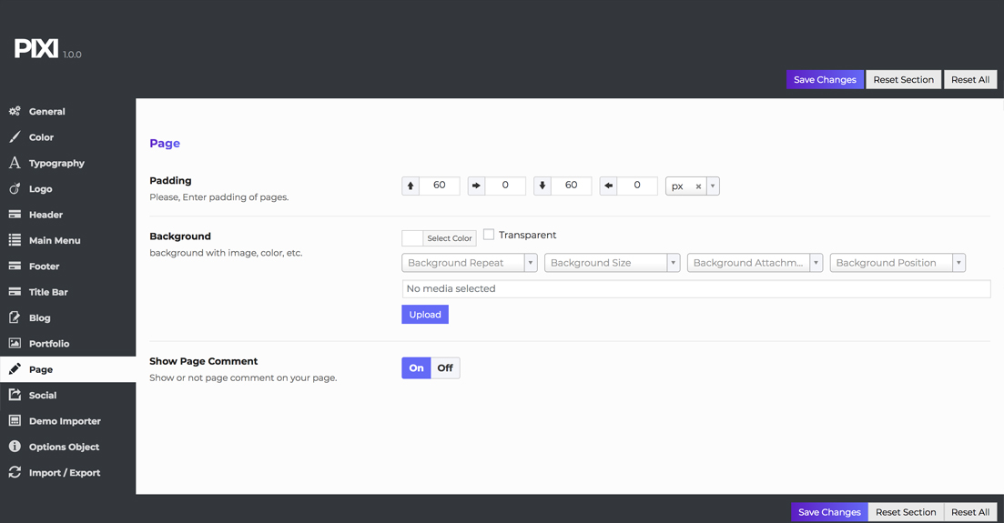 page builder